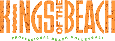 Kings of the Beach: Professional Beach Volleyball - Clear Logo Image
