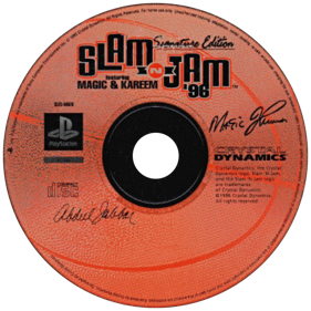 Slam 'n Jam '96 Featuring Magic & Kareem - Disc