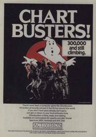 Ghostbusters - Advertisement Flyer - Front