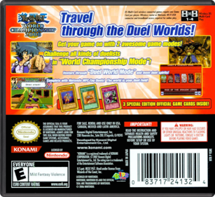 yugioh world championship 2008 card packs Yu-Gi-Oh! 5D's Stardust Accelerator: World Championship 2009 - (NDS) N main image 0