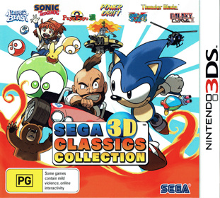Sega 3D Classics Collection - Box - Front
