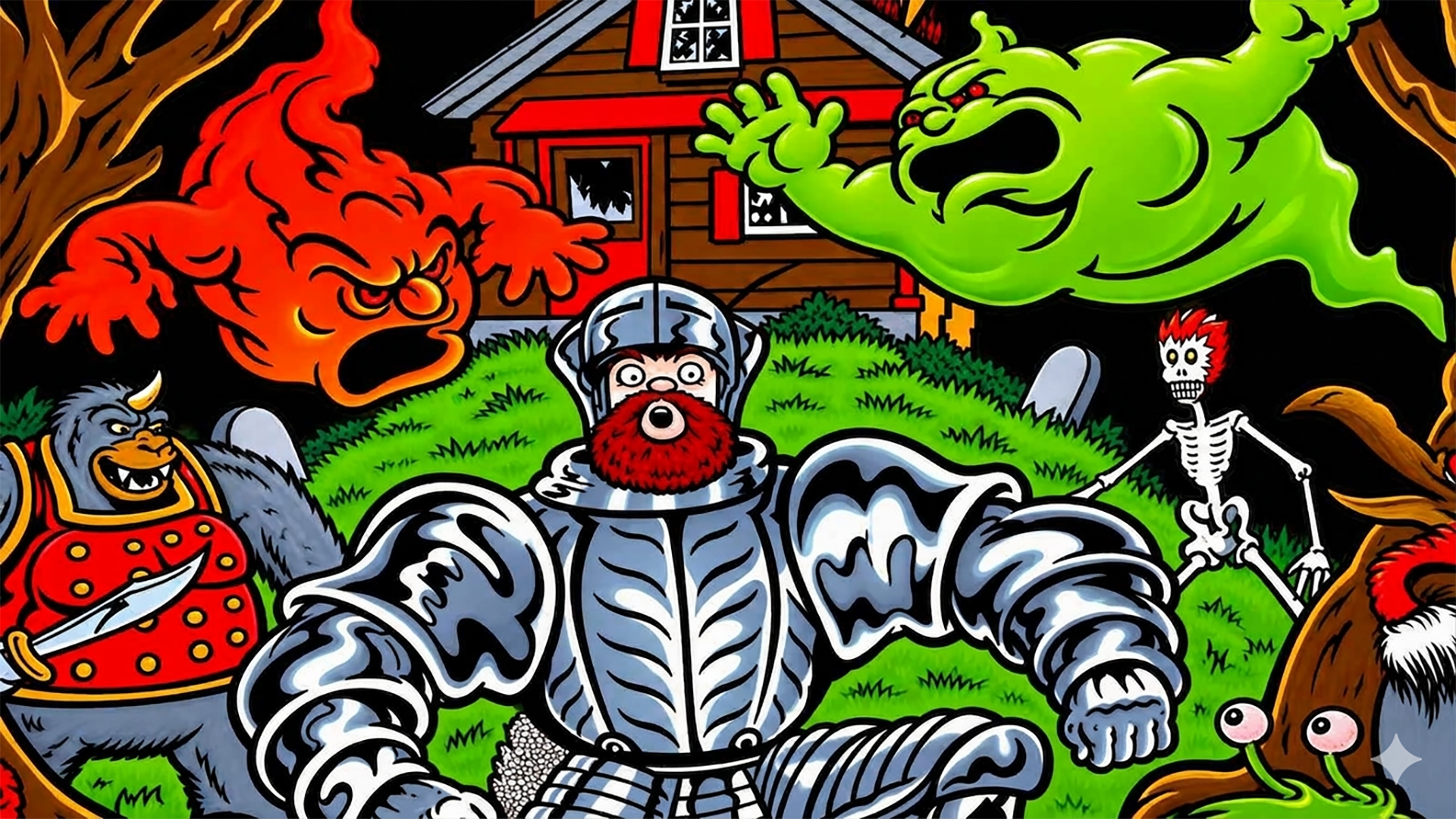 Ghost'n Zombies: A Quest for a Rose