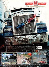 18 Wheeler: American Pro Trucker - Advertisement Flyer - Front