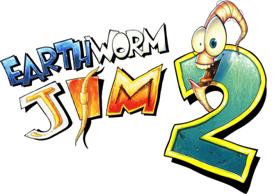 Earthworm Jim 2 - Clear Logo