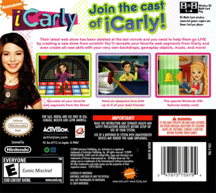 iCarly - Box - Back