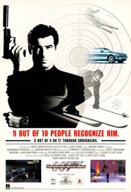007: Tomorrow Never Dies - Advertisement Flyer - Front Image