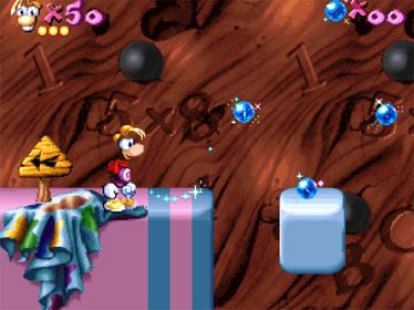 Rayman Junior: Level 3 - Screenshot - Gameplay