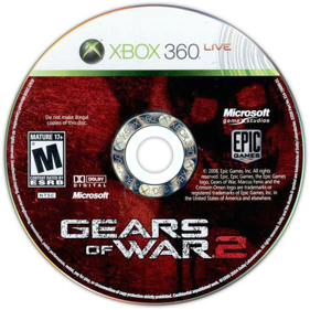Gears of War 2 - Disc Image
