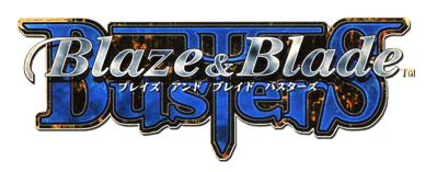 Blaze & Blade Busters - Clear Logo