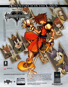 Kingdom Hearts: Chain of Memories - Advertisement Flyer - Front