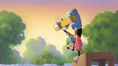 Disney's Extremely Goofy Skateboarding - Fanart - Background