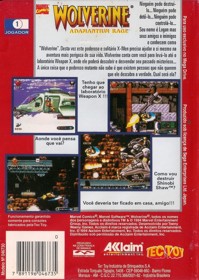 Wolverine: Adamantium Rage - Box - Back