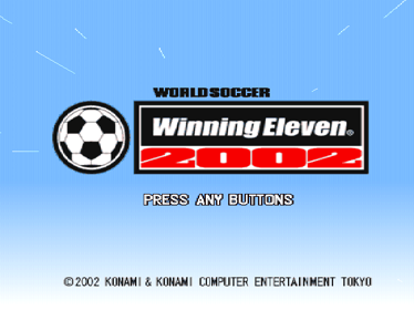 Pro Evolution Soccer 2 - Screenshot - Game Title