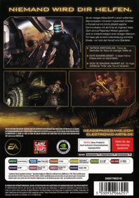 Dead Space (2008) - Box - Back