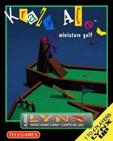 Krazy Ace Miniature Golf - Box - Front - Reconstructed