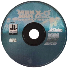 Iron Man / X-O Manowar in Heavy Metal - Disc Image