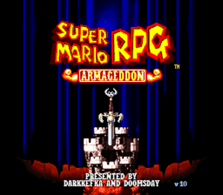Super Mario RPG: Armageddon - Screenshot - Game Title