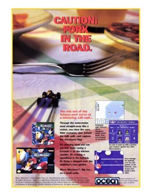 Micro Machines - Advertisement Flyer - Front