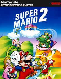 Super Mario Bros. 2 - Fanart - Box - Front