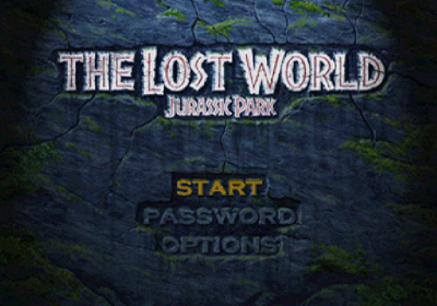 The Lost World: Jurassic Park - Screenshot - Game Select