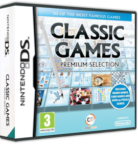 50 Classic Games - Box - 3D Image