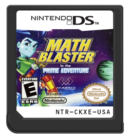 Math Blaster in the Prime Adventure - Cart - Front Image
