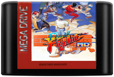 Final Fight MD - Cart - Front Image