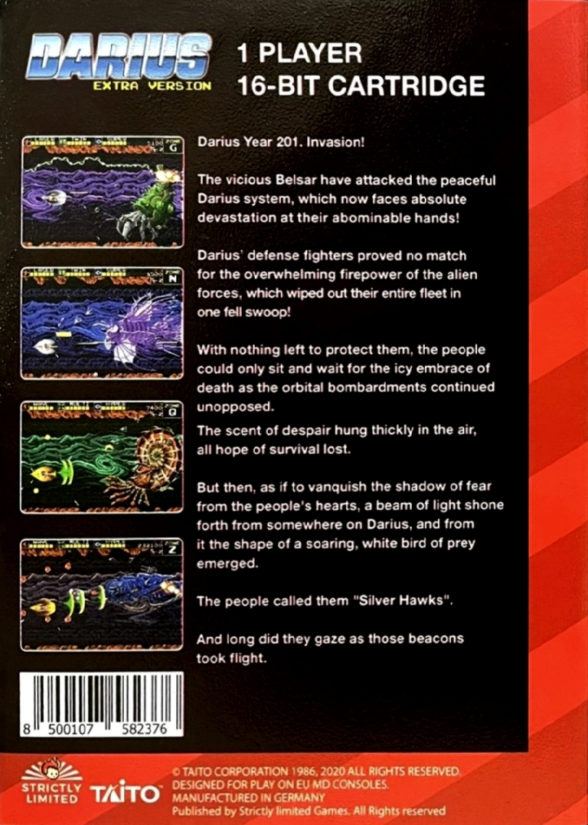Darius: Extra Version Images - LaunchBox Games Database