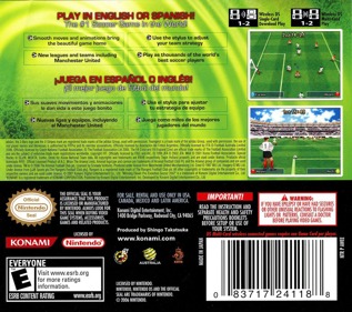 Winning Eleven Pro Evolution Soccer 2007 - Box - Back Image