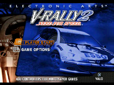 Need for Speed: V-Rally 2 - Screenshot - Game Title Image