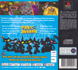 Rat Attack! - Box - Back Image