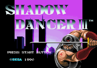 Shadow Dancer: The Secret of Shinobi - Screenshot - Game Title