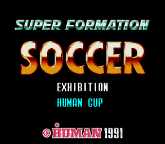 Super Soccer - Screenshot - Game Title