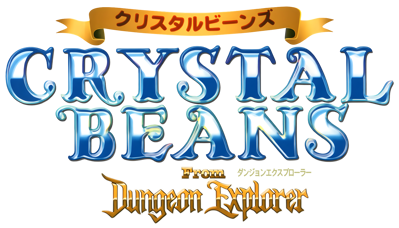 Crystal Beans: From Dungeon Explorer - Clear Logo Image