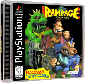 Rampage World Tour - Box - 3D Image