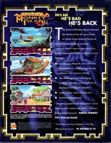 Monkey Island 2: LeChuck's Revenge - Box - Back