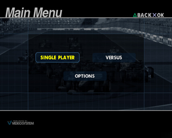 F1 Racing Championship - Screenshot - Game Select Image