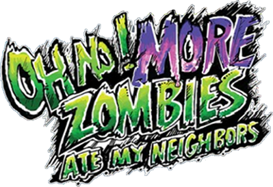Oh No! More Zombies Ate My Neighbors! - Clear Logo