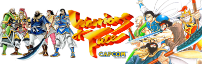 Warriors of Fate - Arcade - Marquee