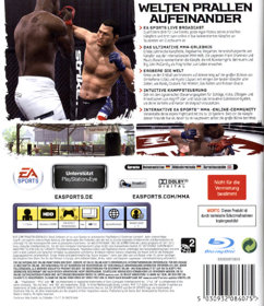 EA Sports MMA - Box - Back