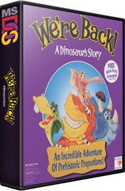 We're Back! A Dinosaur's Story - Box - 3D