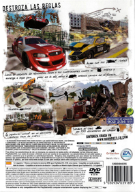 Burnout 3: Takedown - Box - Back Image