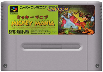 Mickey Mania: The Timeless Adventures of Mickey Mouse - Cart - Front