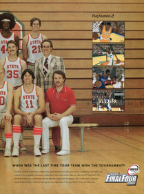 NCAA Final Four 2001 - Advertisement Flyer - Front