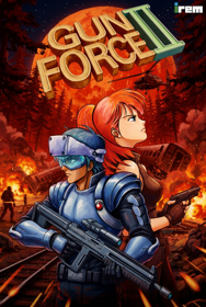 GunForce II - Fanart - Box - Front