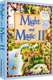 Might and Magic II - Box - 3D Image