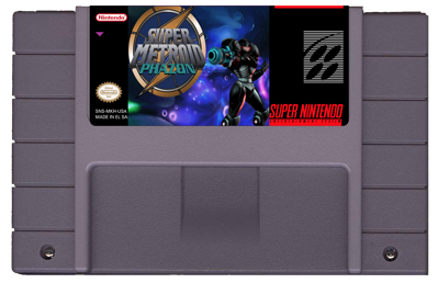 Super Metroid: Phazon - Fanart - Cart - Front