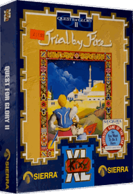 Quest for Glory II: Trial by Fire - Box - 3D