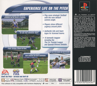 FIFA 2001: Major League Soccer - Box - Back Image