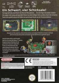The Legend of Zelda: Four Swords Adventures - Box - Back